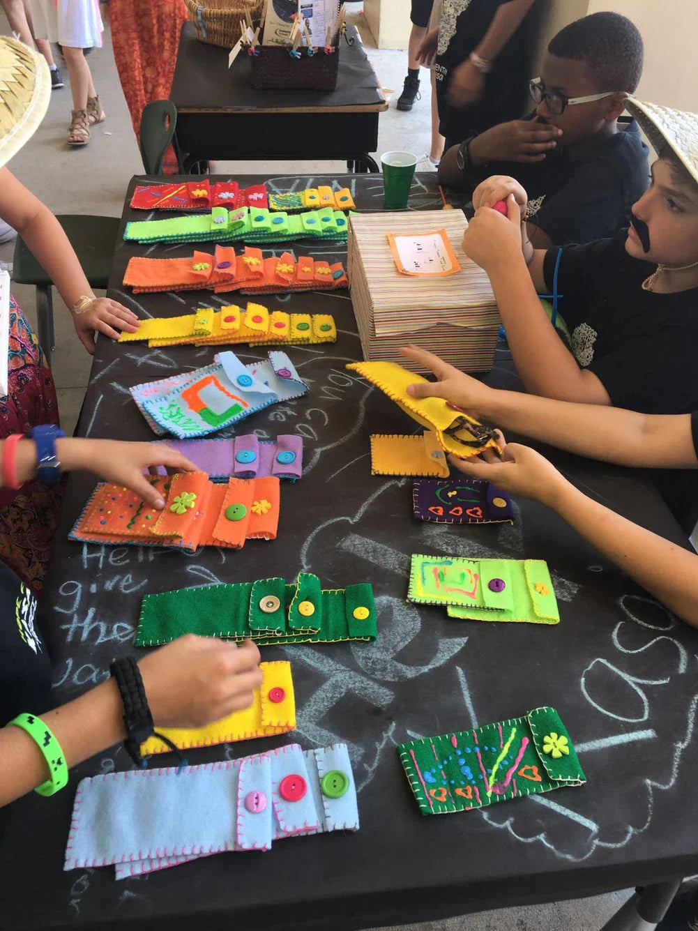 World Fair Generosity: Sunset School Gives to Kasai